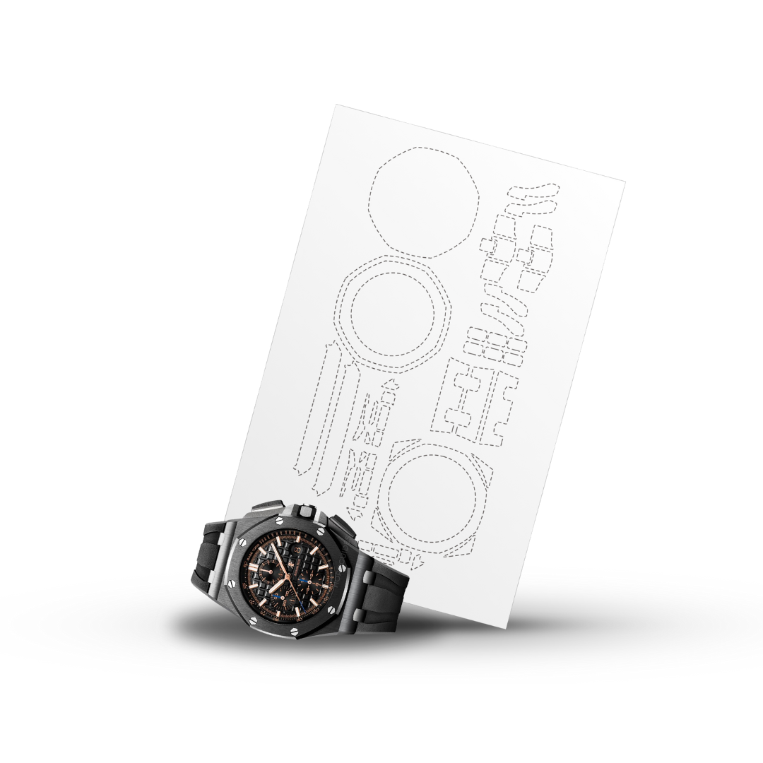 Audemars Piguet Ref. 26405 Rubber/Leather Strap (44mm)