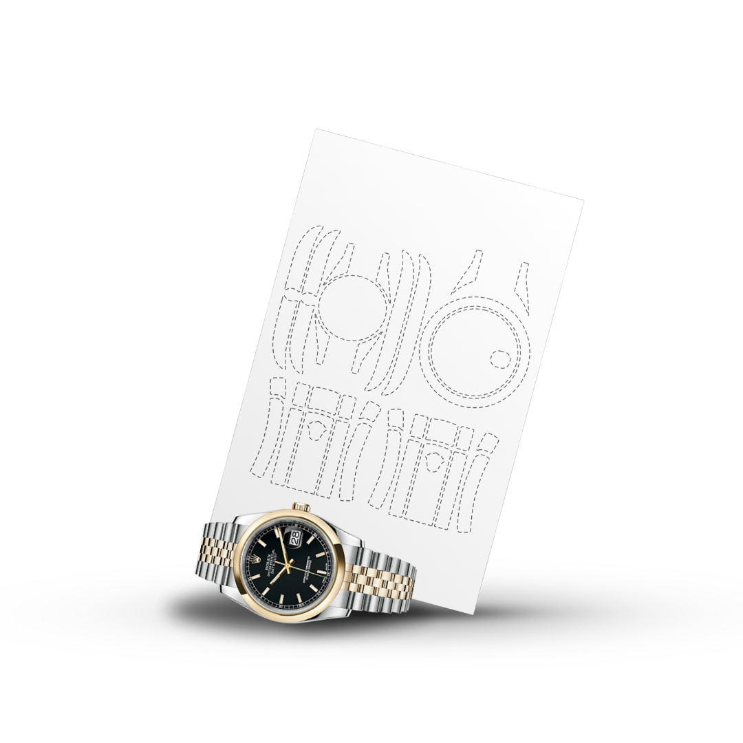 Datejust Jubilee Ref: 116200/ 116201/ 116203/ 116231/ 116233/ 116234 (36mm)