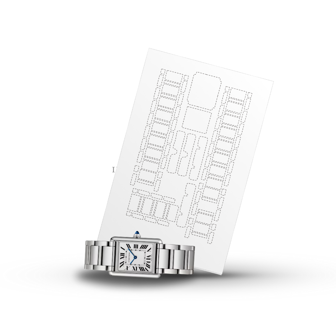 Cartier Tank Ref: WSTA0106 (33.7mm x25.5mm)