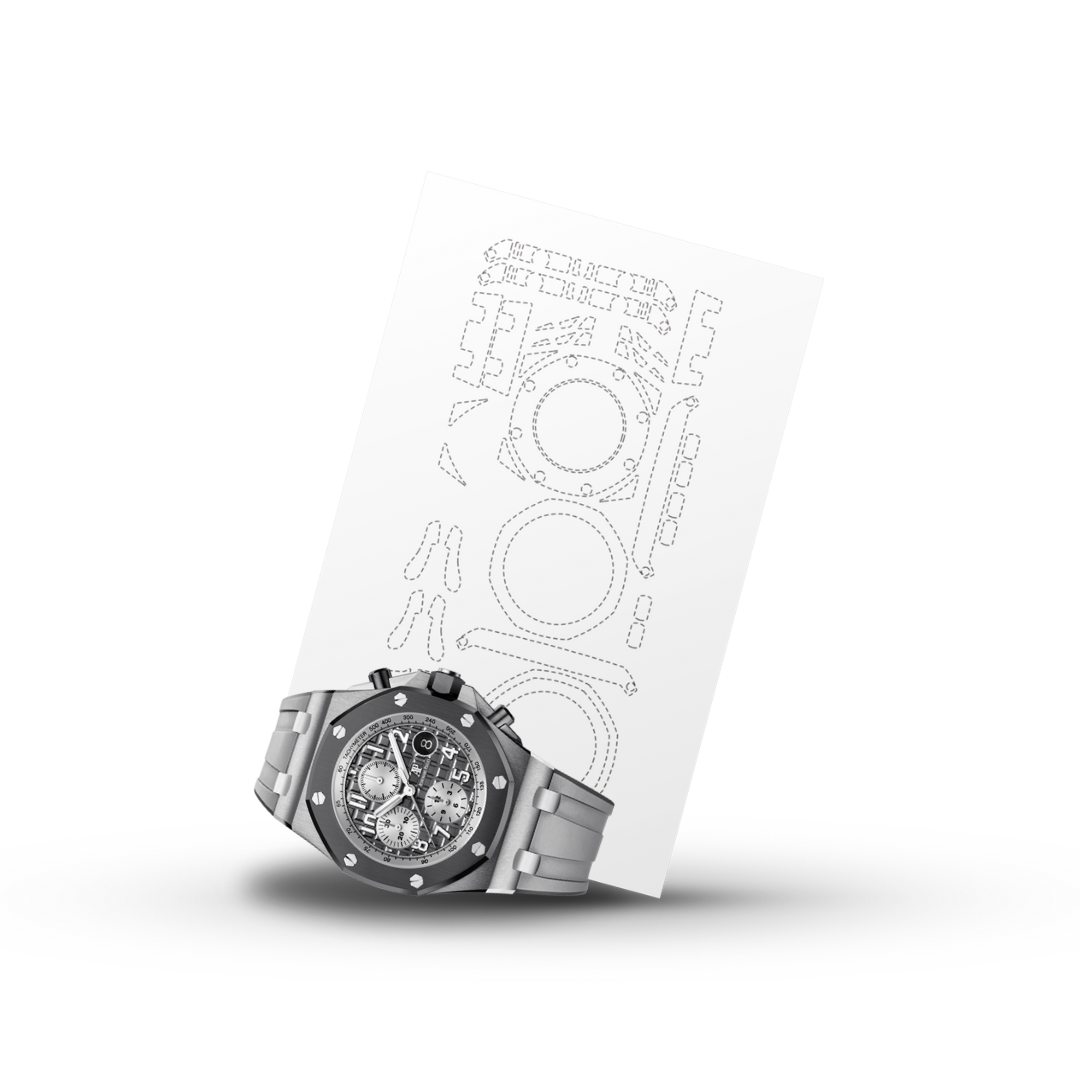 Audemars Piguet Ref. 26470 Rubber/Leather Strap (42mm)